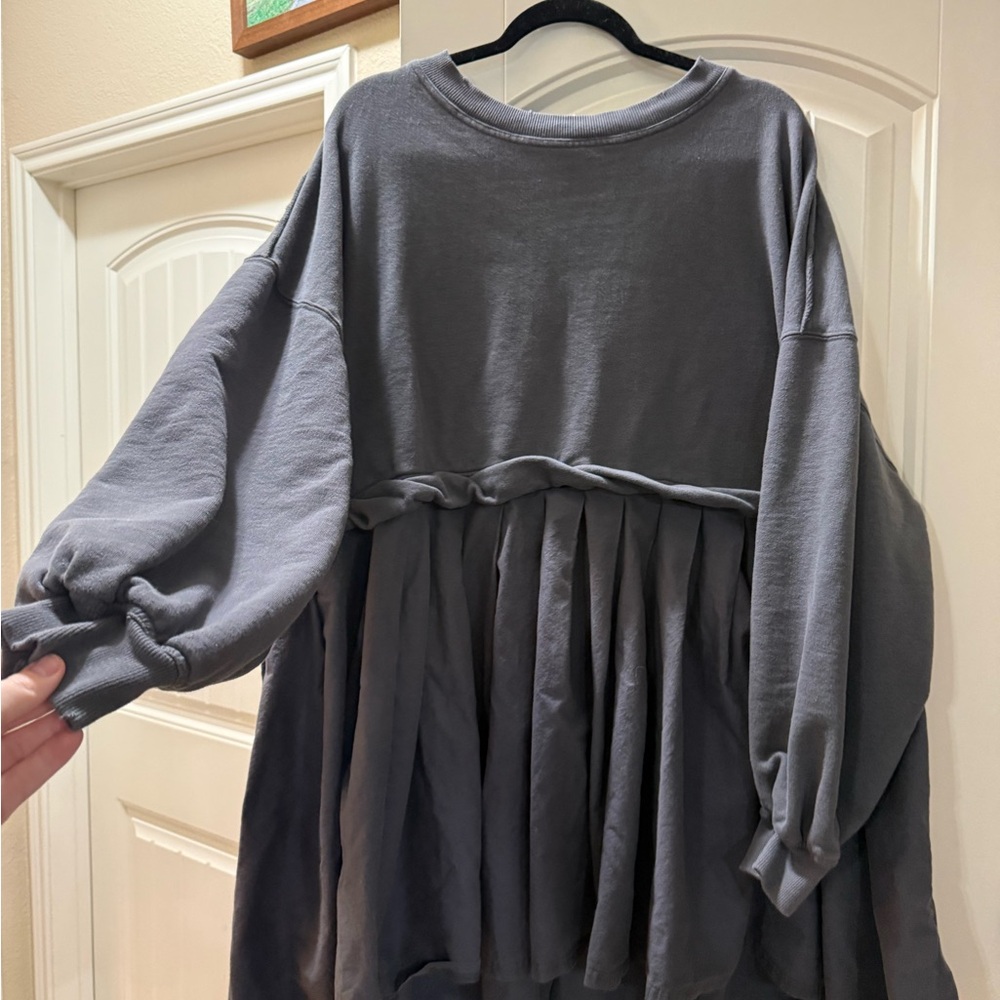 Free people Eleanor sweatshirt dress